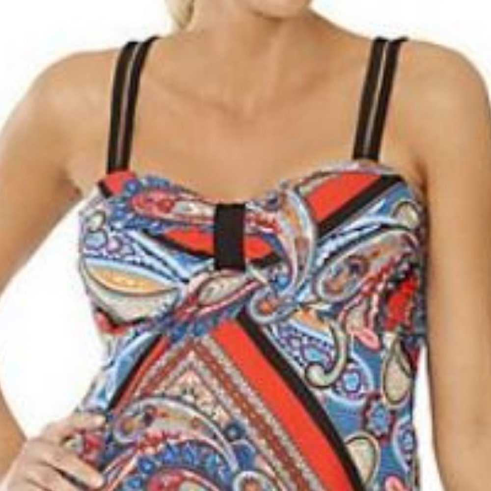 Ocean Dream Signature Tankini Swim Top Only - Picture 4 of 4